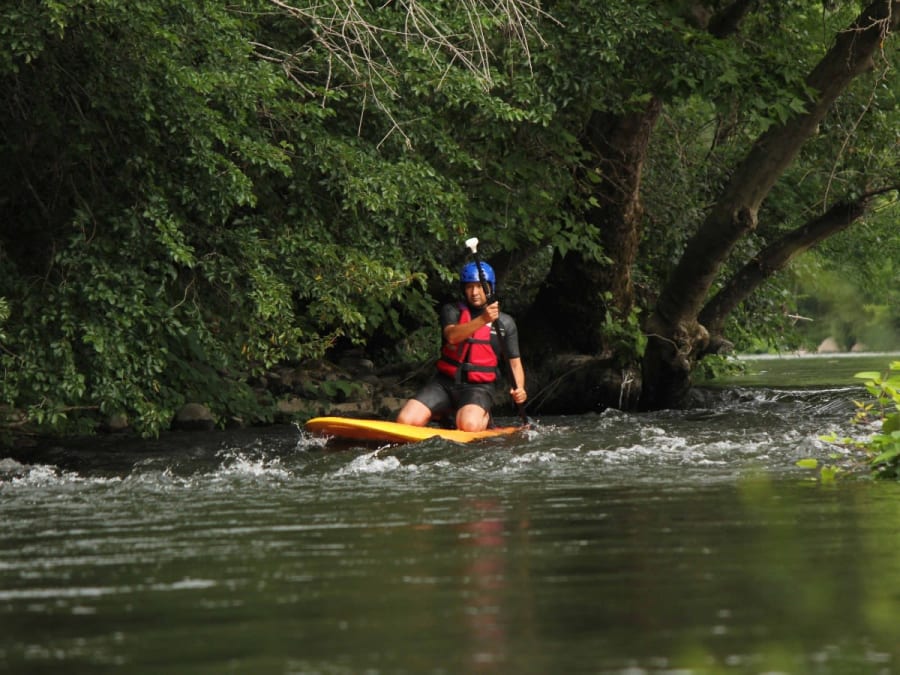 Alquiler de Stand-up paddle en las Gargantas del Chassezac