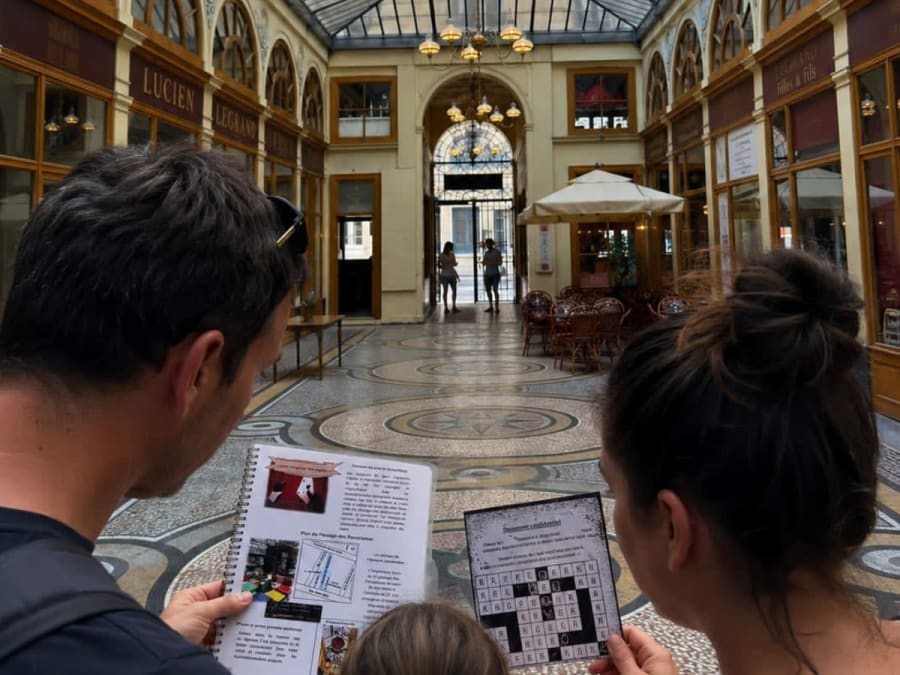 Reportagem sobre as galerias cobertas do 9.º arrondissement de Paris