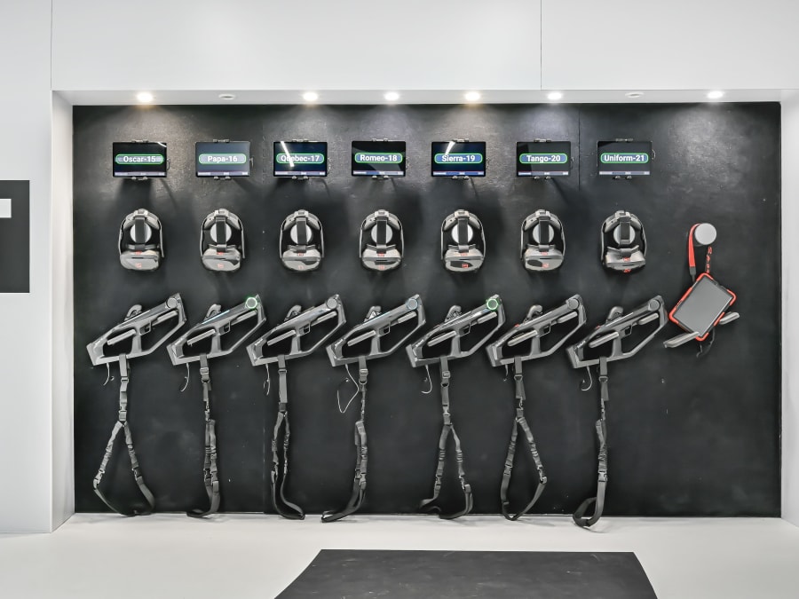 Virtual reality room in Paris 8th district