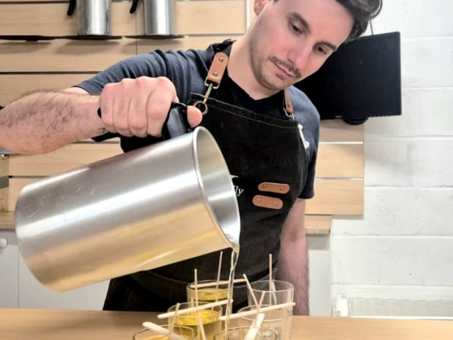 Atelier création de bougies artisanales à Massy (91)