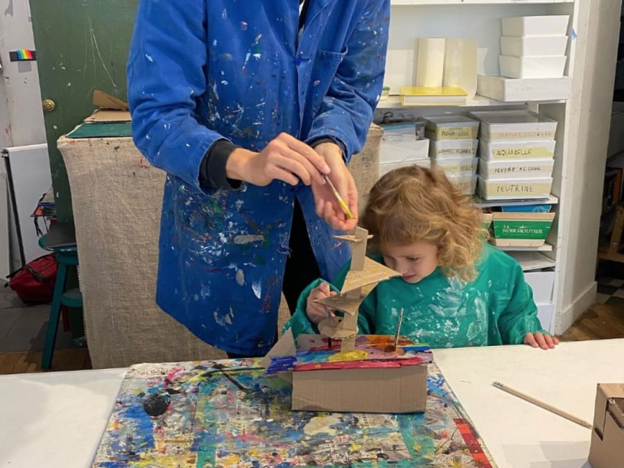 Parent / child creative workshop 5-14 years in Paris 15th arrond