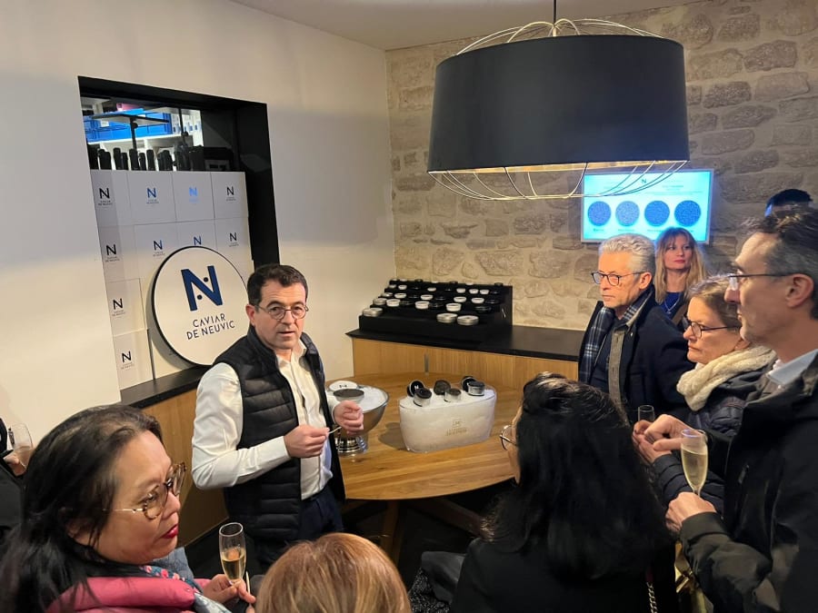 Team building Dégustation de Caviar à Paris 6ème