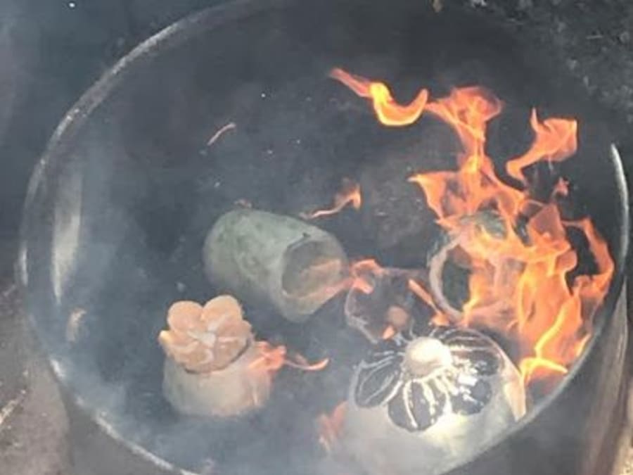 Taller de iniciación al Raku en Aviñón (84)