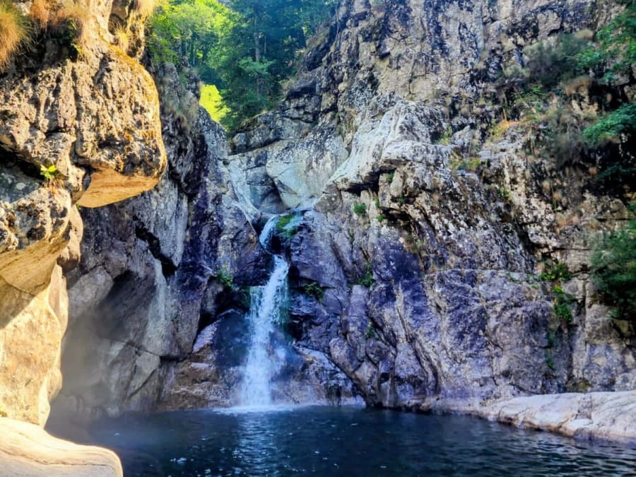 Canyoning découverte au canyon de la Borne en Ardèche (07)