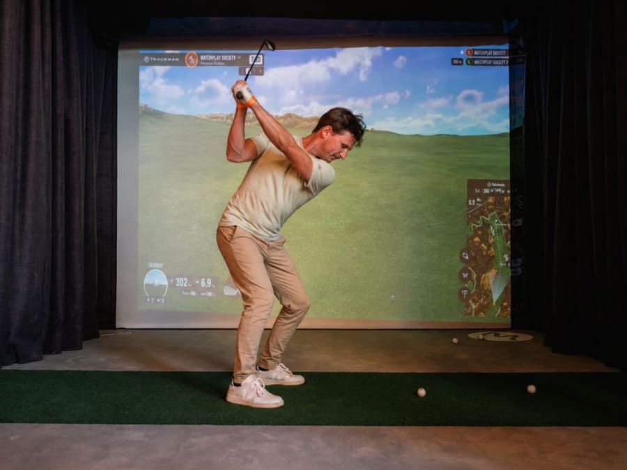 Simulator voor golf en diverse sporten in het 17e arrondissement van Parijs