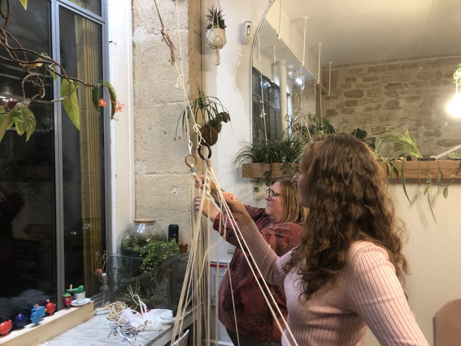 Atelier macramé à Paris 10ème