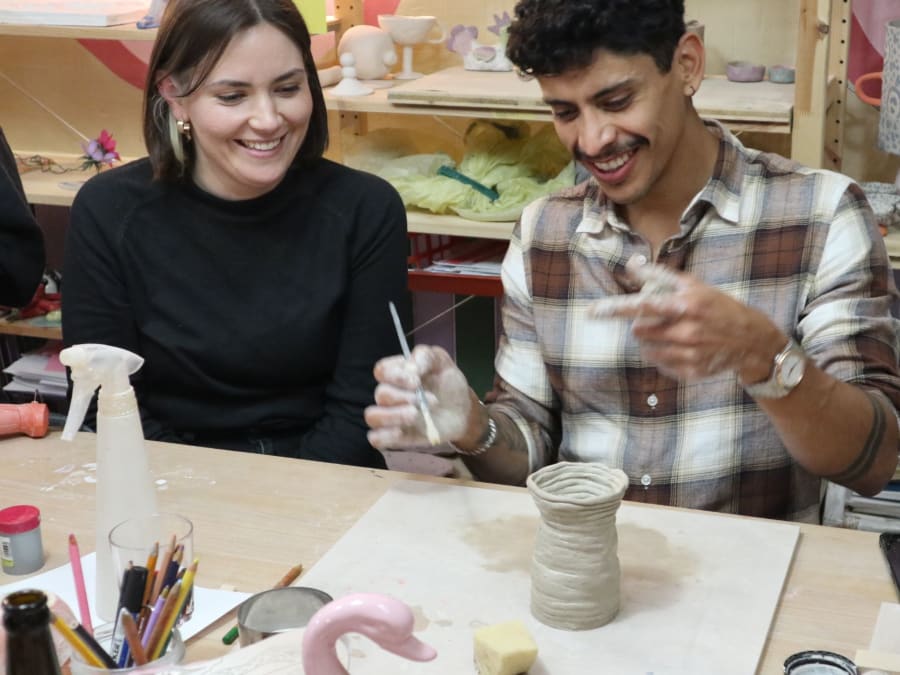 Team building Atelier Céramique à Bordeaux (33)