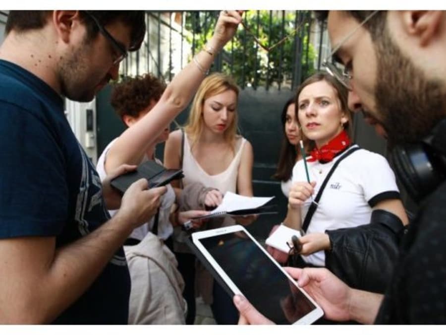 Búsqueda del tesoro "Misterios del Barrio Latino" en el distrito