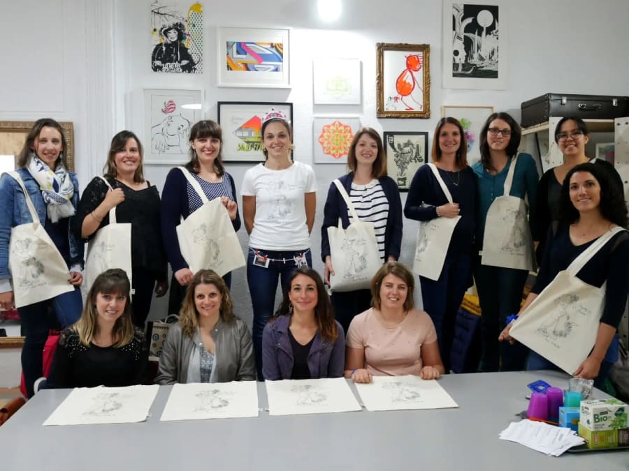 Atelier d'initiation à la sérigraphie à Saint-Étienne (42)