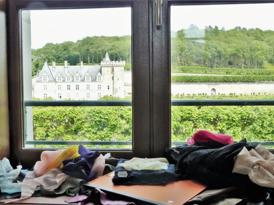 Atelier d'initation à la broderie de Lunéville  à Villandry (37)