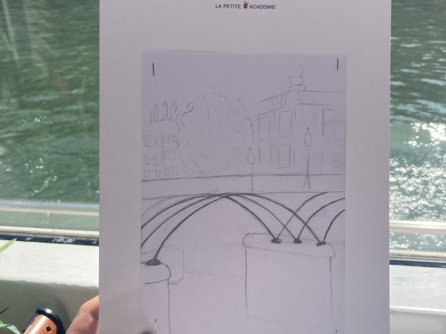 Atelier croquis croisière à Paris 6ème