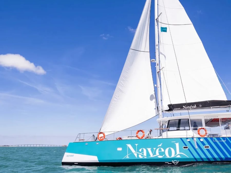 Brunch à bord d'un catamaran à Vannes (56)