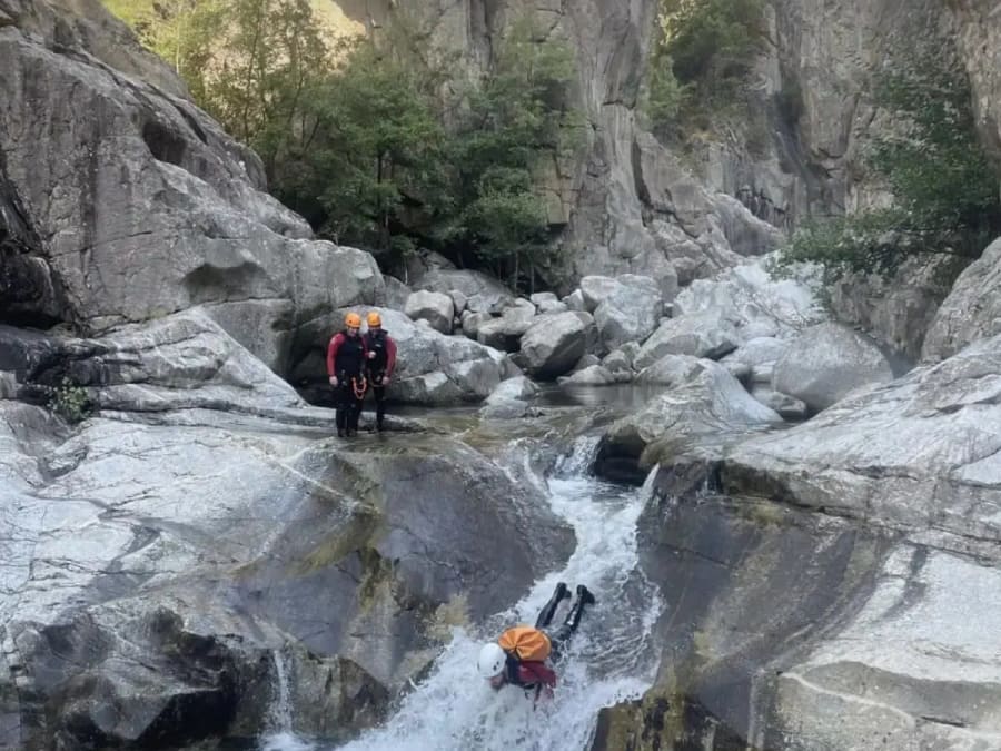 Canyoning au canyon de Chassezac en Ardèche (07)