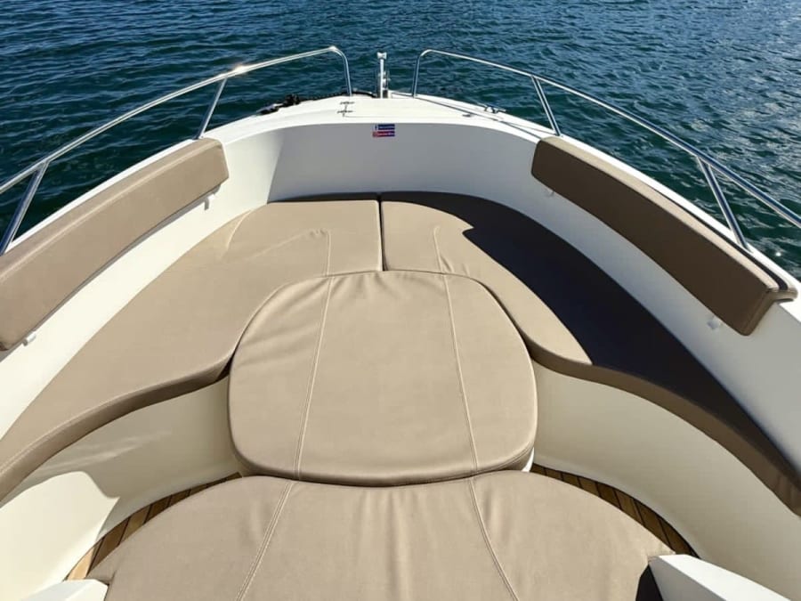 Boat rental with license for 10 people in Combrit Sainte-Marine