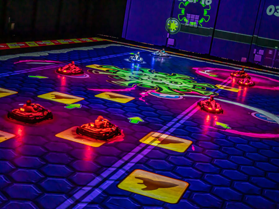 Team building Battle Kart en réalité augmenté à Notre-Dame-d'Oé 