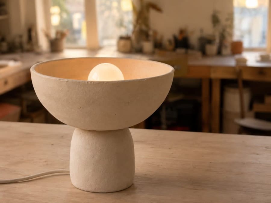 Workshop: maak je eigen keramische lamp in Lezennes (59)
