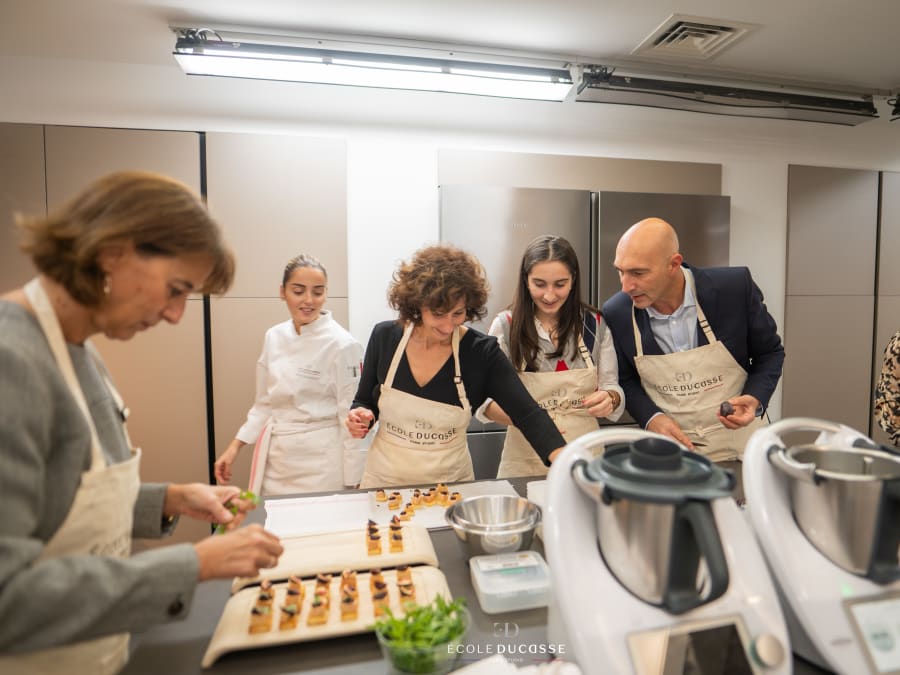 "El aperitivo dînatoire en el punto de mira de la Ecole Ducasse