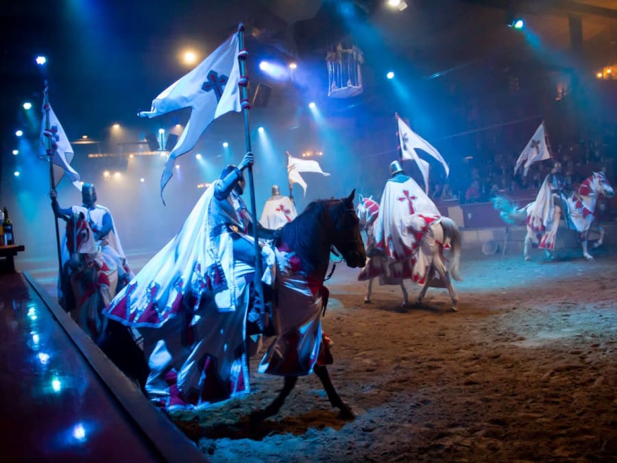 Spectacle médiéval avec dîner banquet au Castillo San Miguel à  Tenerife