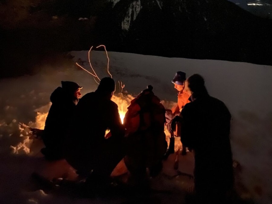 Curso de supervivencia "Frío extremo" en el macizo de la Vanoise