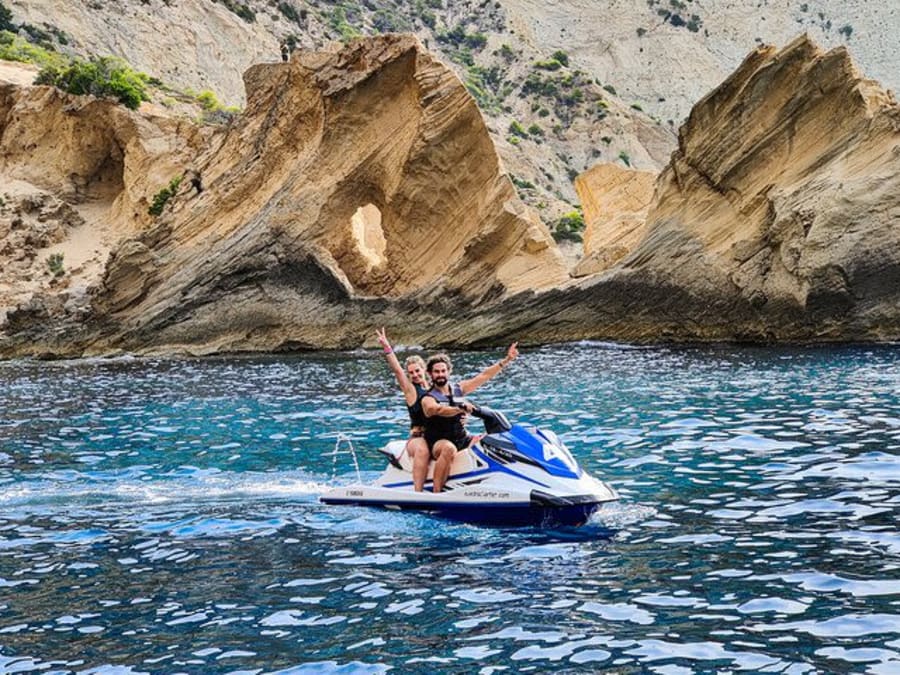 Escursione in moto d'acqua da San Antonio (Ibiza) ad Atlantis