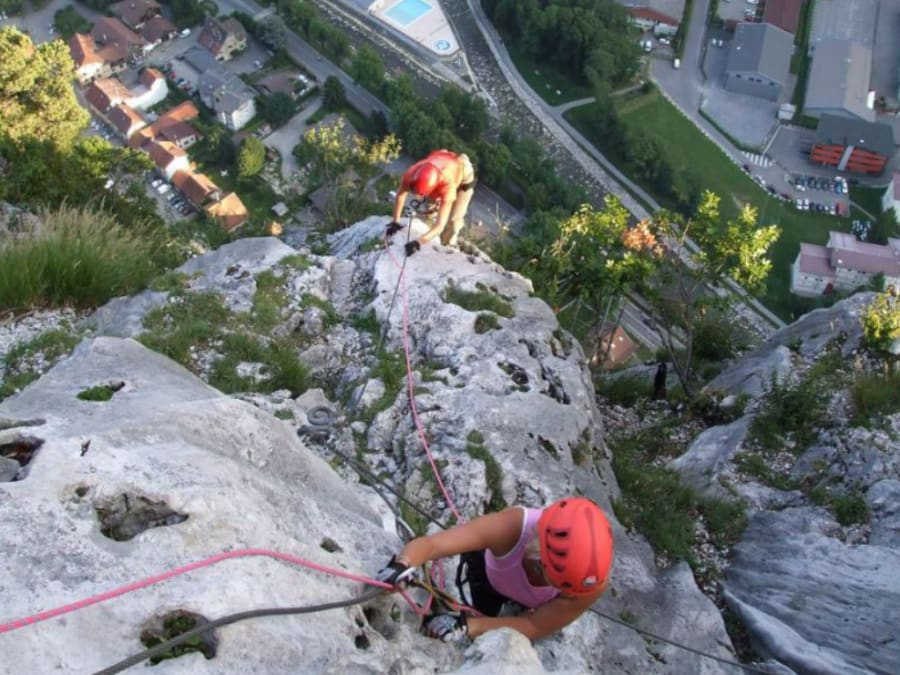 Via Ferrata Roche À L'agathe À Thônes (74)