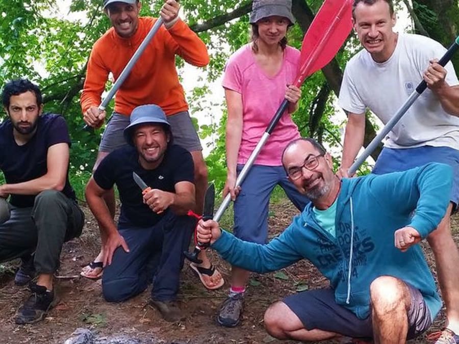 Curso de supervivencia Davy Crockett: Supervivencia y piragüismo