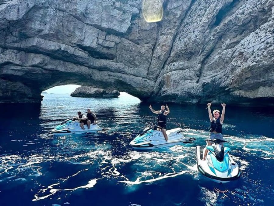 Escursione in moto d'acqua alle Isole Margarita con partenza da San Antonio (Ibiza)