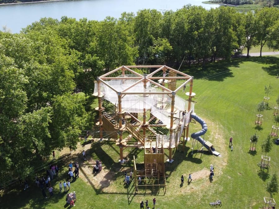 Team Building Olympiade & accrobranche à Créteil (94)