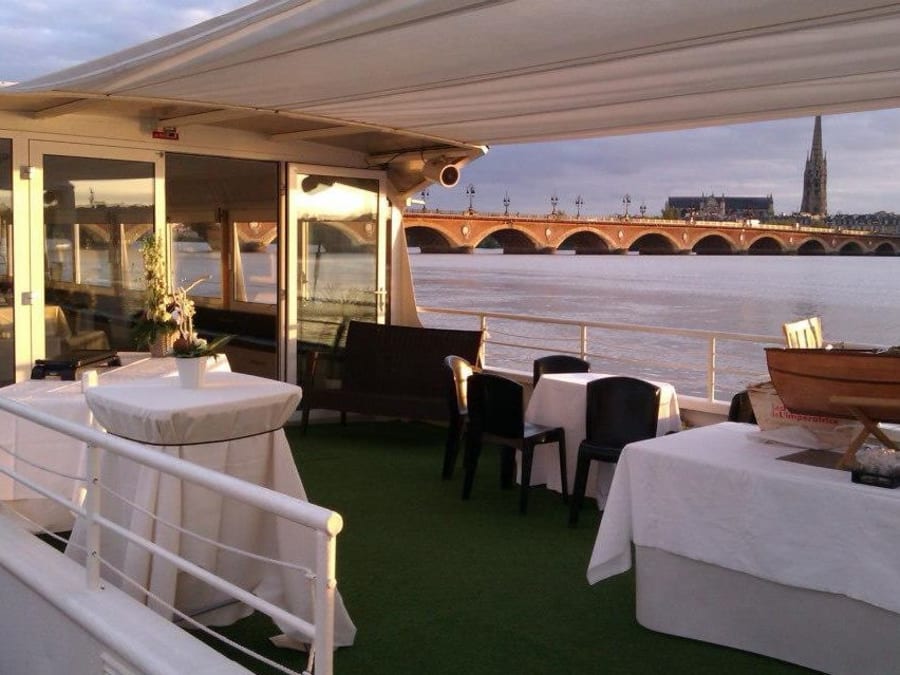 Péniche L'Aquitania à Bordeaux