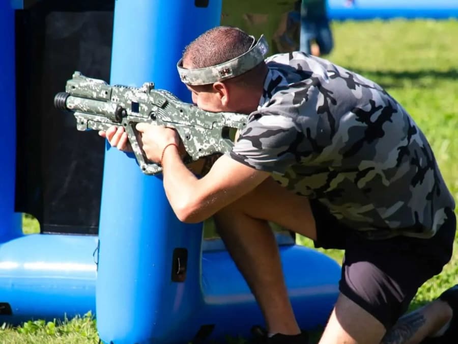 Anniversaire Laser Game 6 - 15 ans à domicile