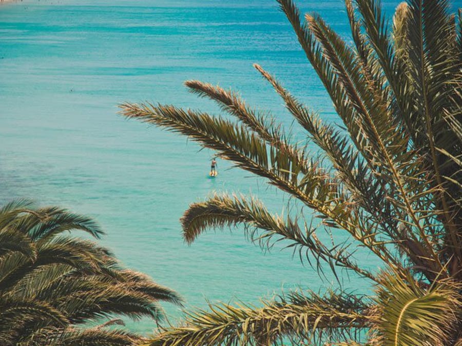 SUP-Schnupperkurs in der Bucht von Morro Jable