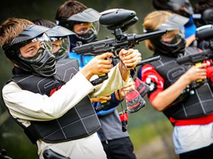 Anniversaire 8-15 ans paintball près de Bordeaux (33)