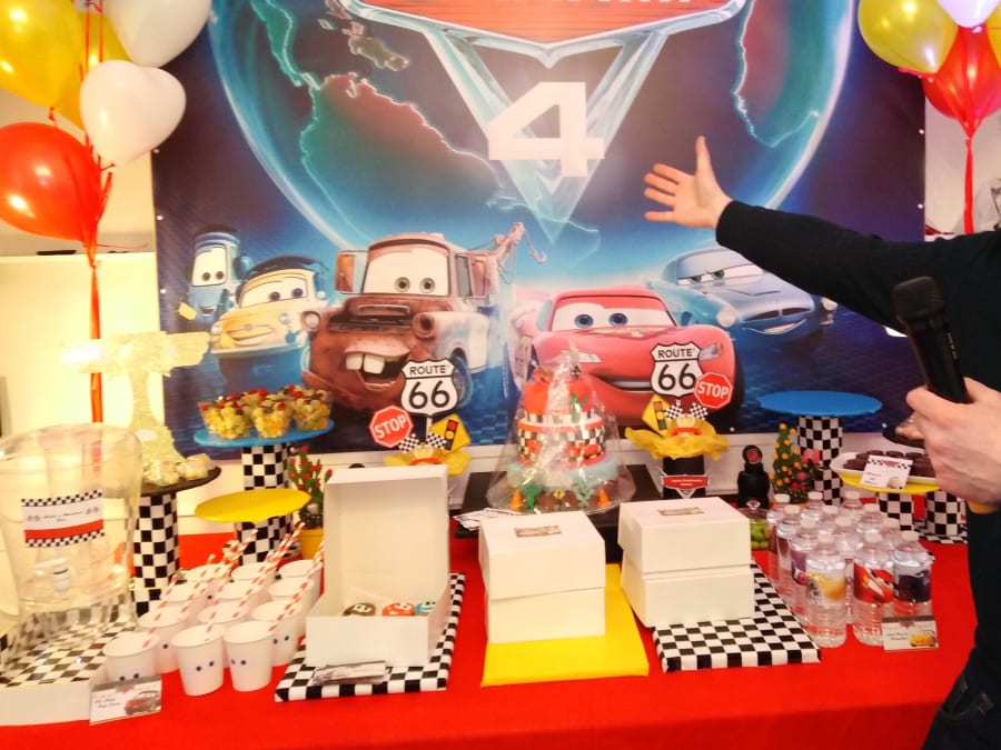 Anniversaire Cars 3 9 Ans A Domicile Ile De France Funbooker