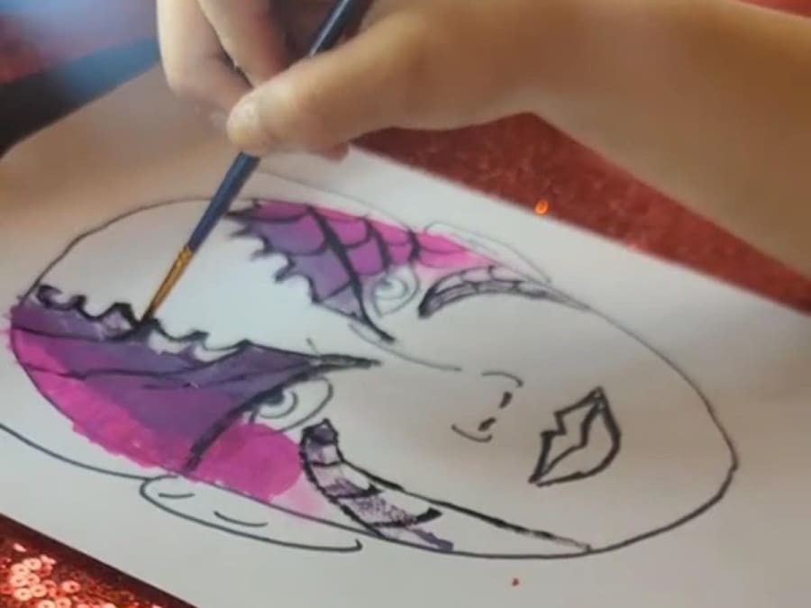 Atelier maquillage d'Halloween à Paris 8ème