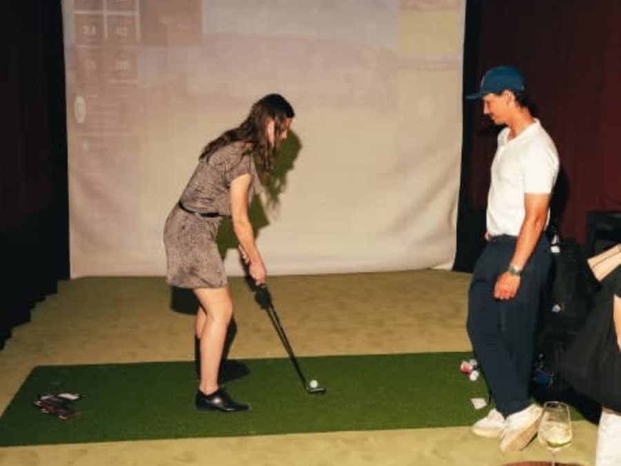 EVG/EVJF Golf indoor sur simulateur à Paris 17ème