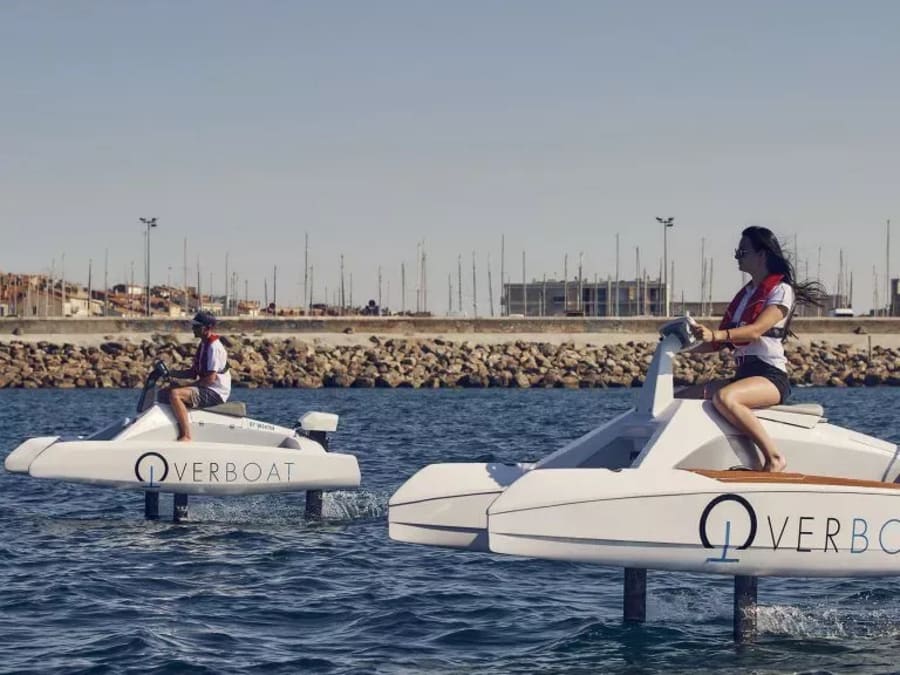 Initiation à l'Overboat à Carnon (34)
