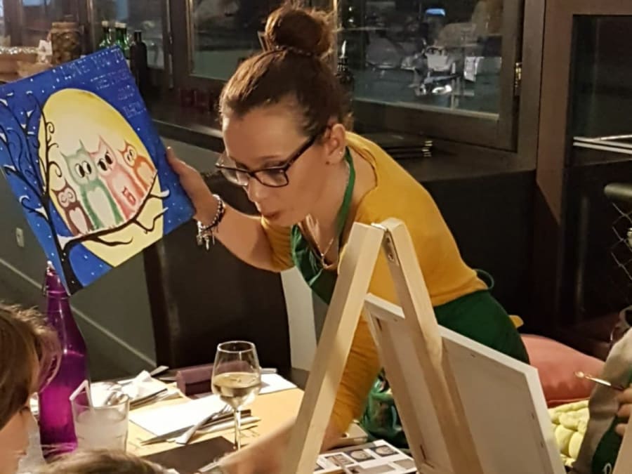 Team Building atelier peinture et apéro à Montpellier (34)