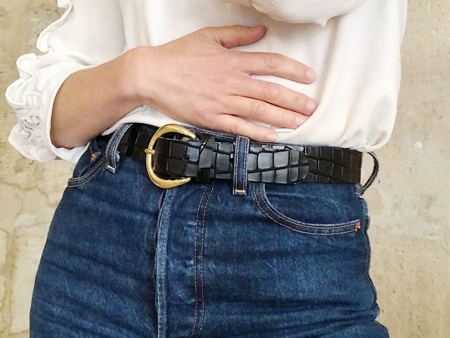 Leather belt workshop in Paris 14th arrondissement