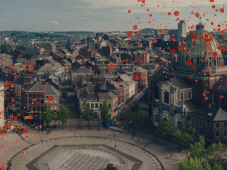 Búsqueda del tesoro de "The Walking Dead" en Charleroi