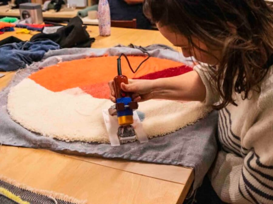 Atelier d'initiation au tufting à Chambéry (73)