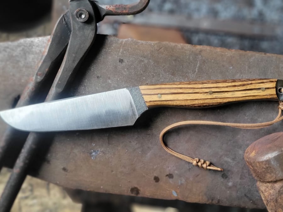 Atelier "Forgez votre couteau fixe" à Calanhel (22)