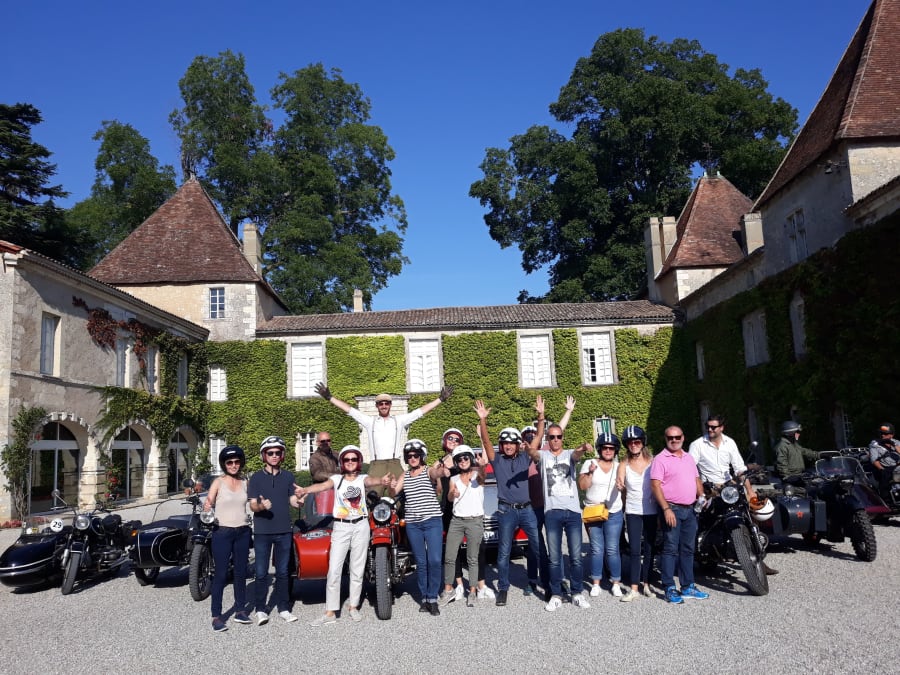 Team Building Balade en Side Car à Bordeaux (33)