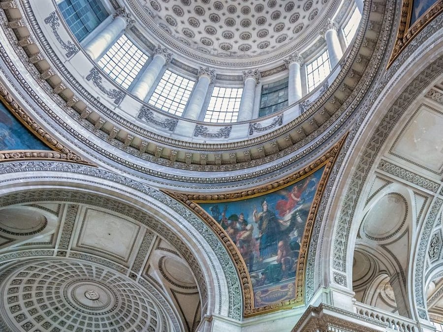 Ticket for the Pantheon in Paris 5th arrondissement