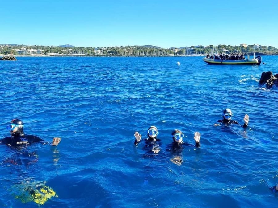 Excursion Snorkeling au large de Fréjus (83)