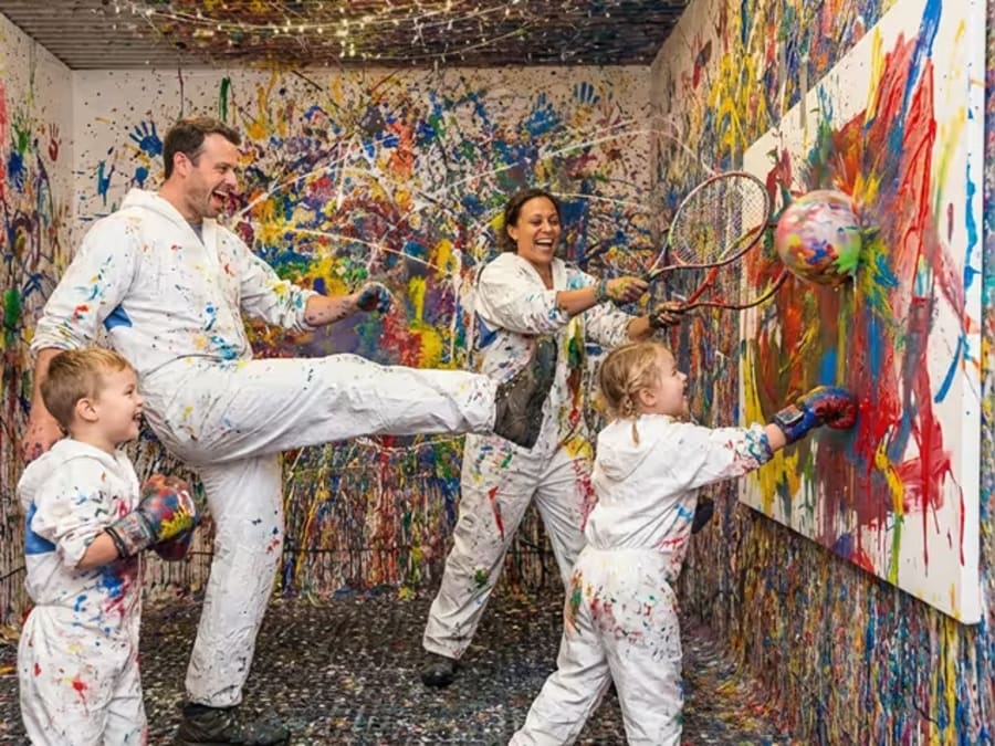 Action Painting immersif à Paris 11ème