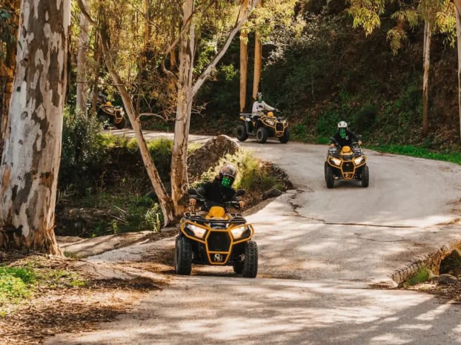 Tour en quad de 3 heures sur la Costa del Sol, entre Málaga et Marbella