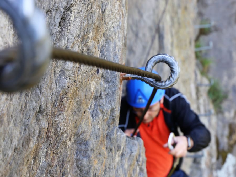 Via Ferrata Des Saix De Miolène La Chapelle D'abondance (74)