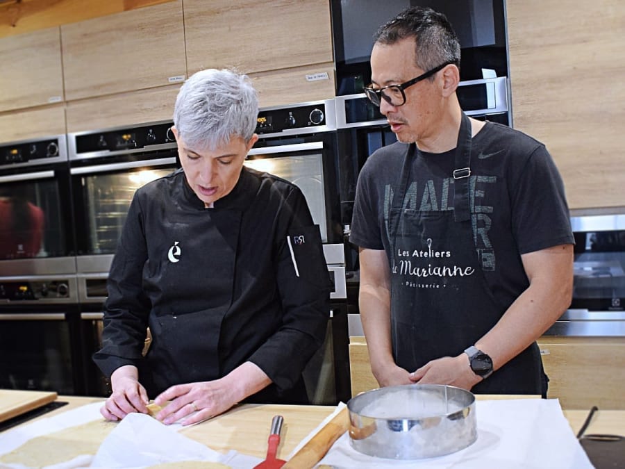 Seasonal fruit tart workshop in Vincennes (94)