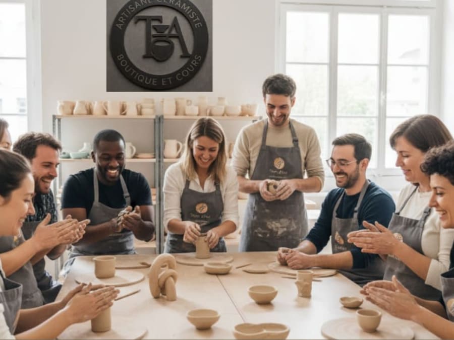 Modellier-Workshop für Junggesellen- und Junggesellinnenabschiede in Saint-Rémy (24)