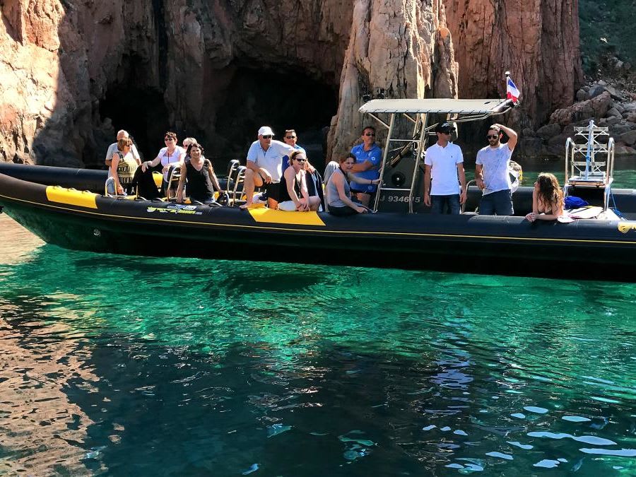 Piana & la réserve de Scandola en bateau depuis Porticcio